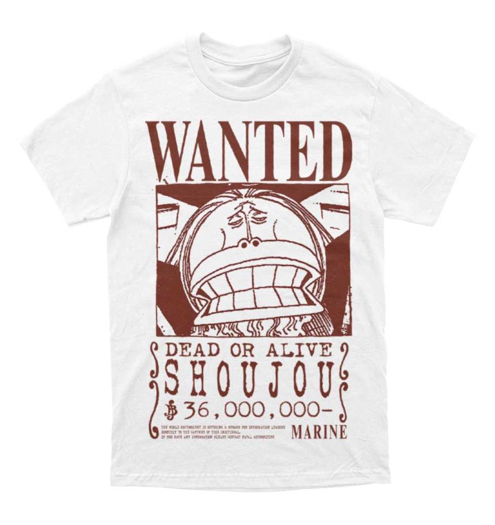 Polera One Piece - Wanted - Shoujou