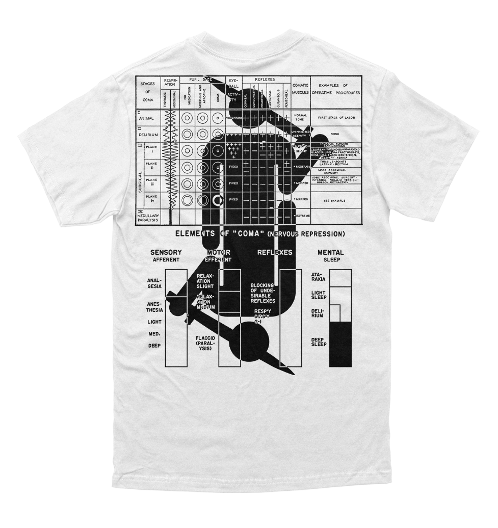 Polera Marilyn Manson - Coma White
