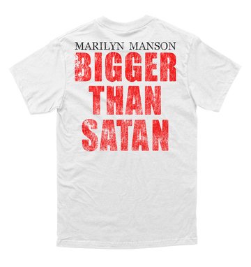 Polera Marilyn Manson - Bigger than satan