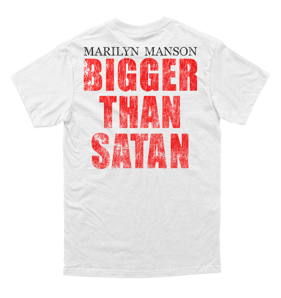 Polera Marilyn Manson - Bigger than satan