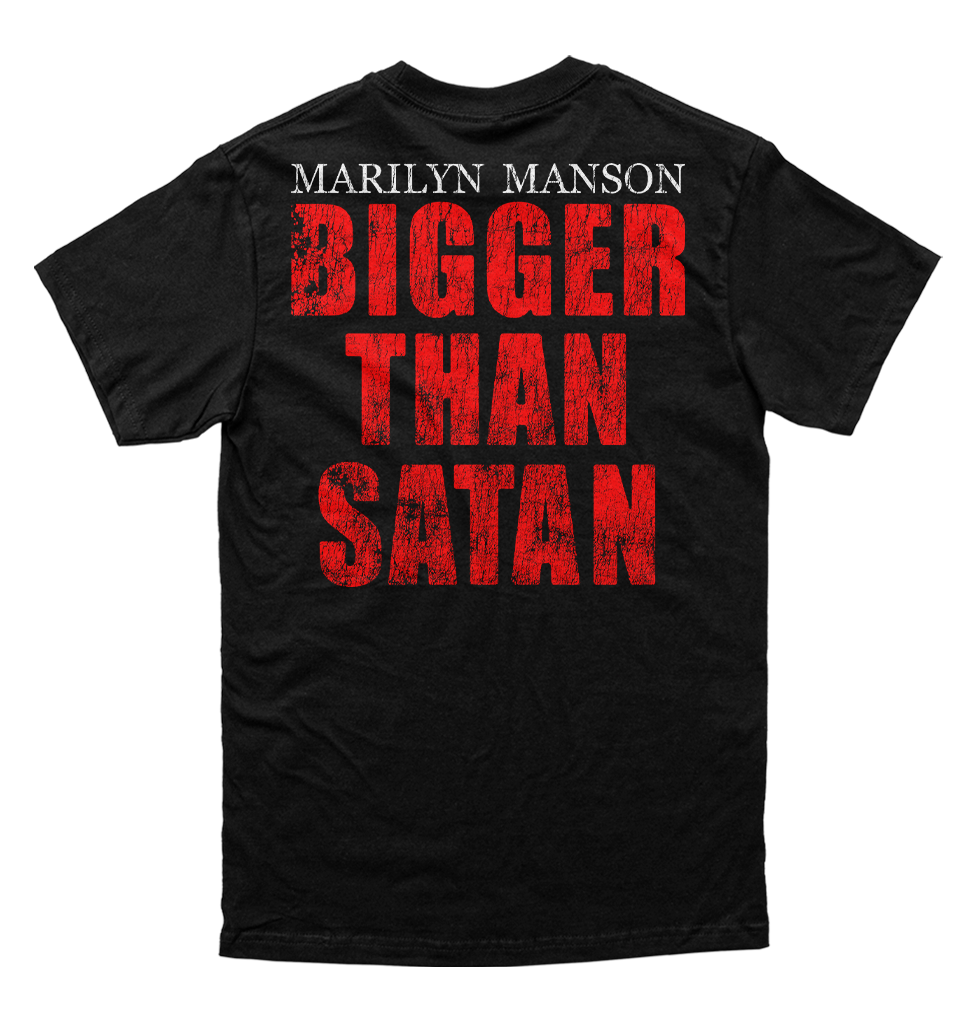 Polera Marilyn Manson - Bigger than satan
