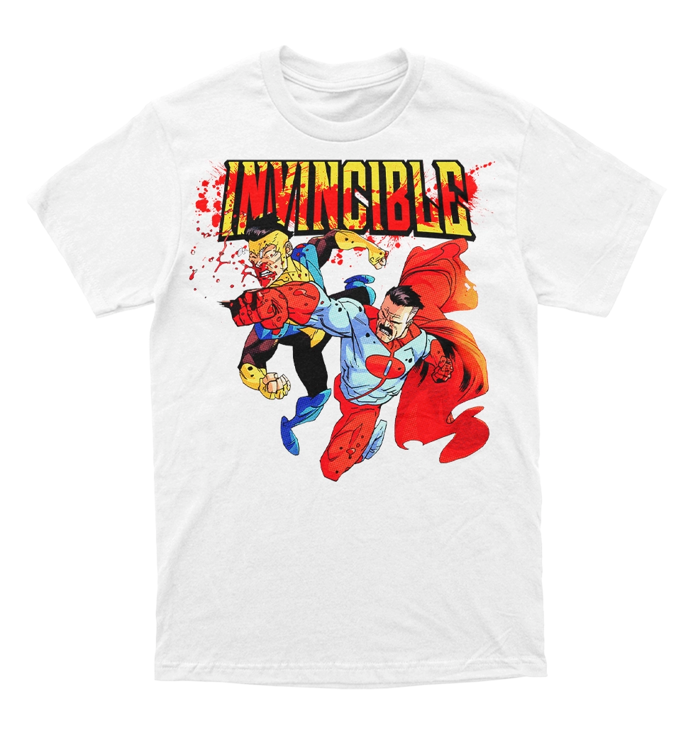 Polera Invincible - Omni Man Vs Invincible