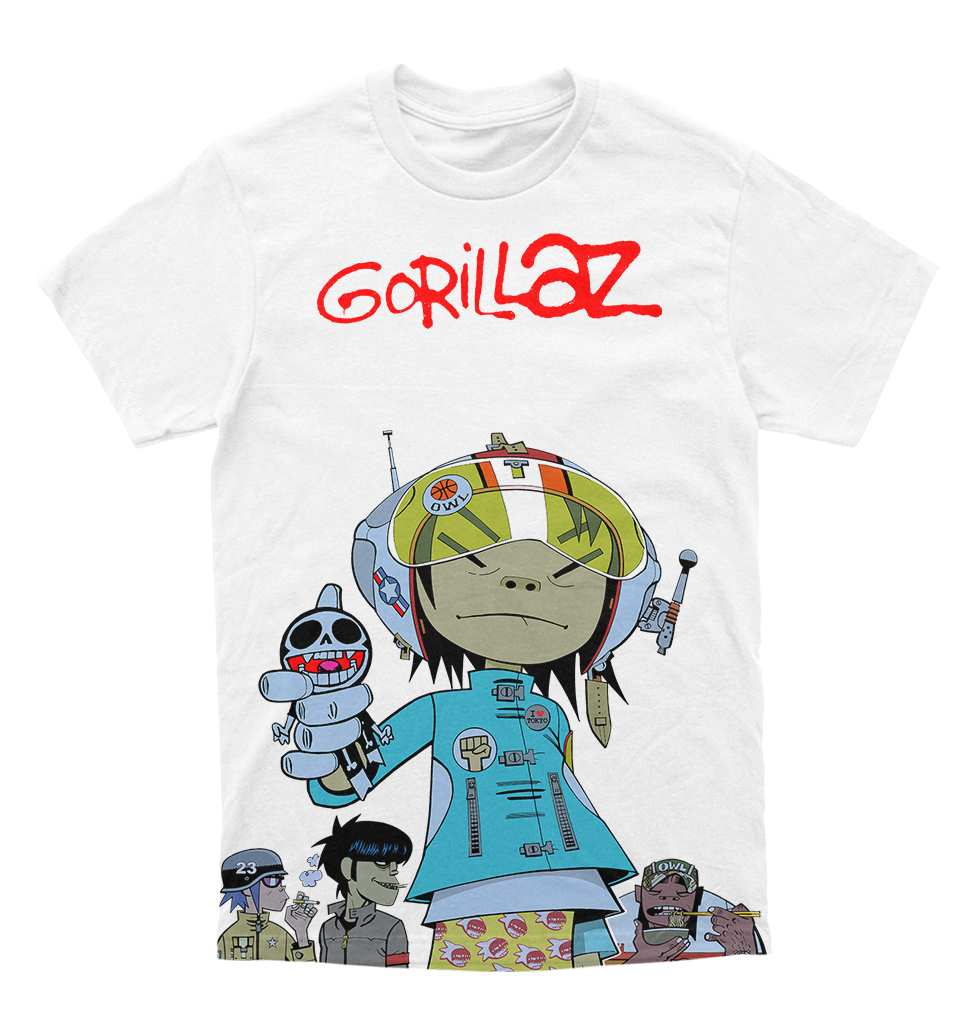 Polera Gorillaz - G-Sides (USA) - Bonesy