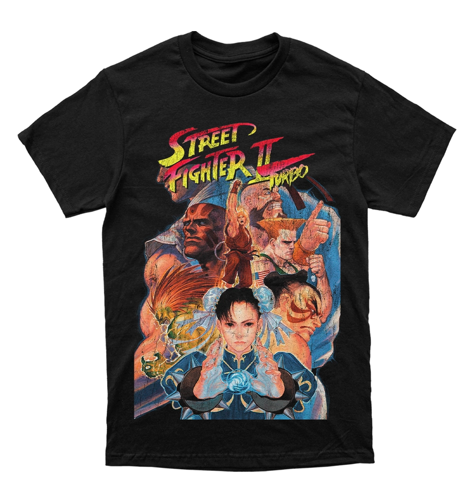 Polera Street Figther 2 Turbo - Promotional Poster