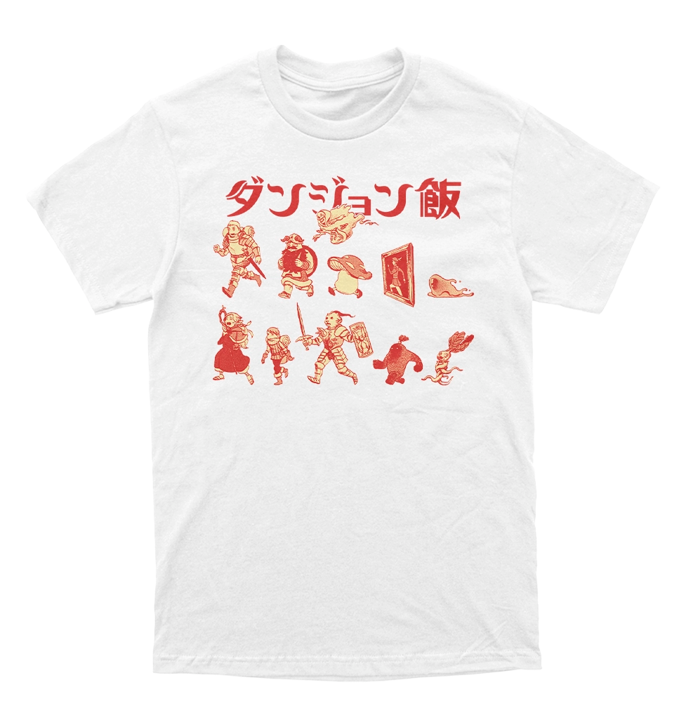 Polera Dugeon Meshi - Corriendo