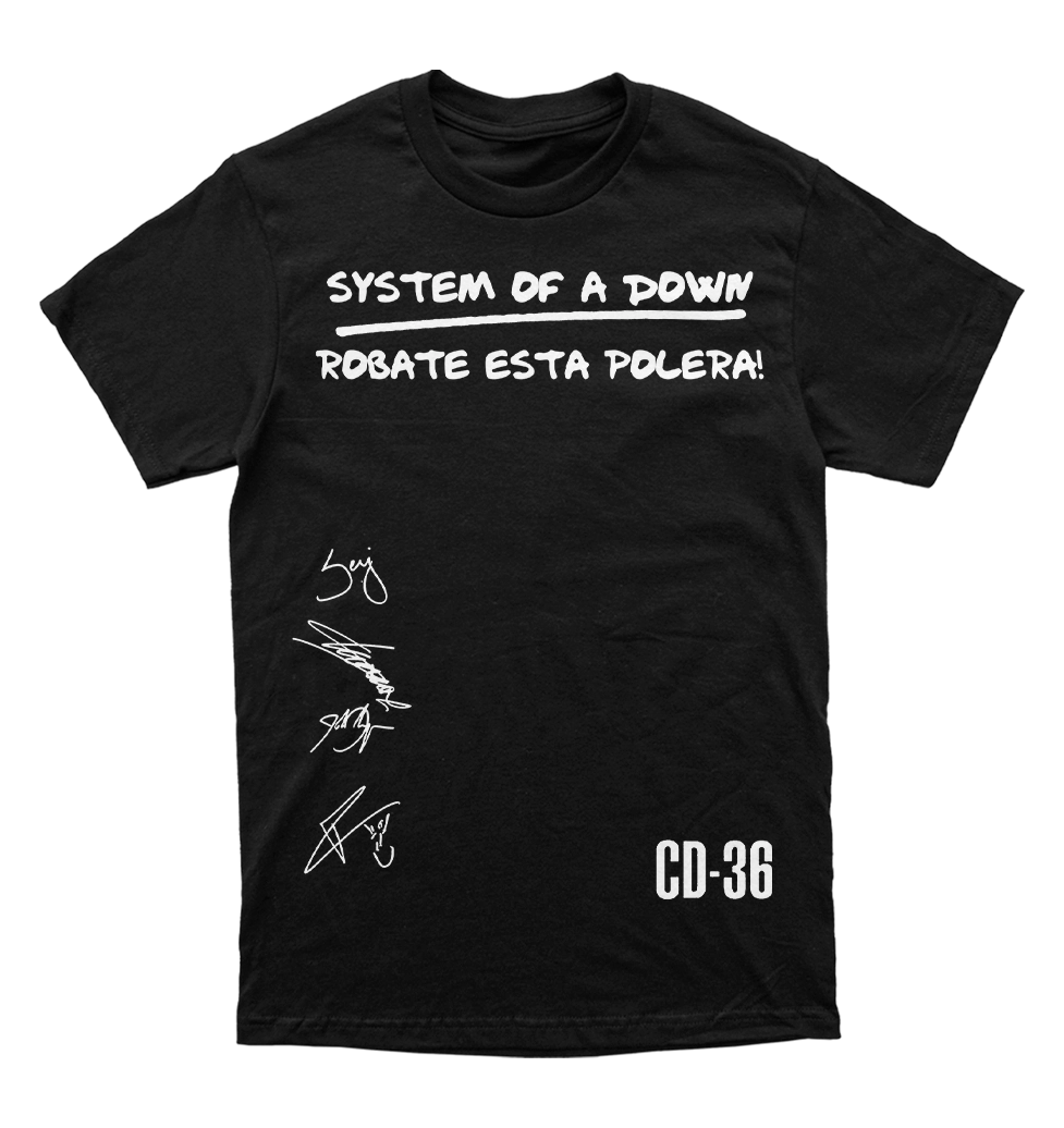 Polera System of a Down (Robate esta polera)