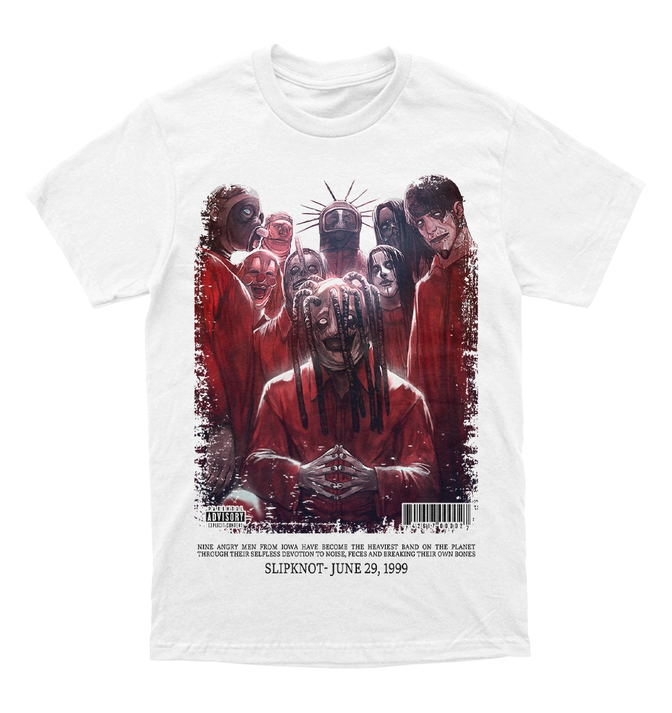 Polera Slipknot - Ilustracion