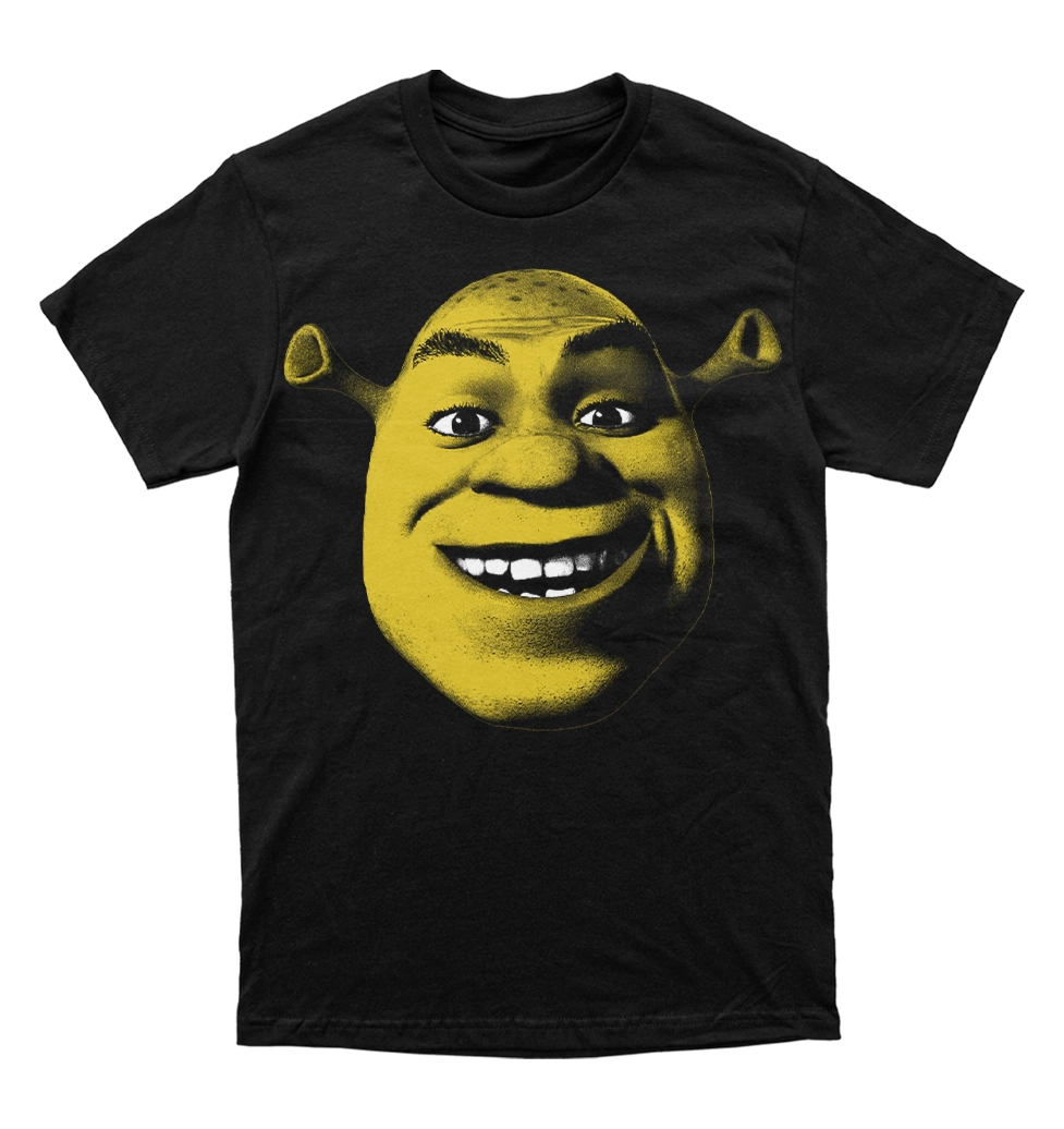 Polera Shrek (Cara)