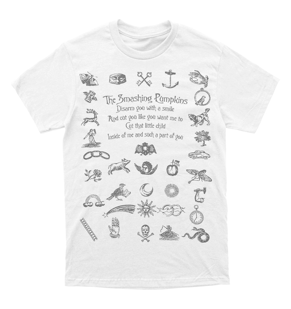 Polera The Smashing Pumpkins - Disarm - Simbolos