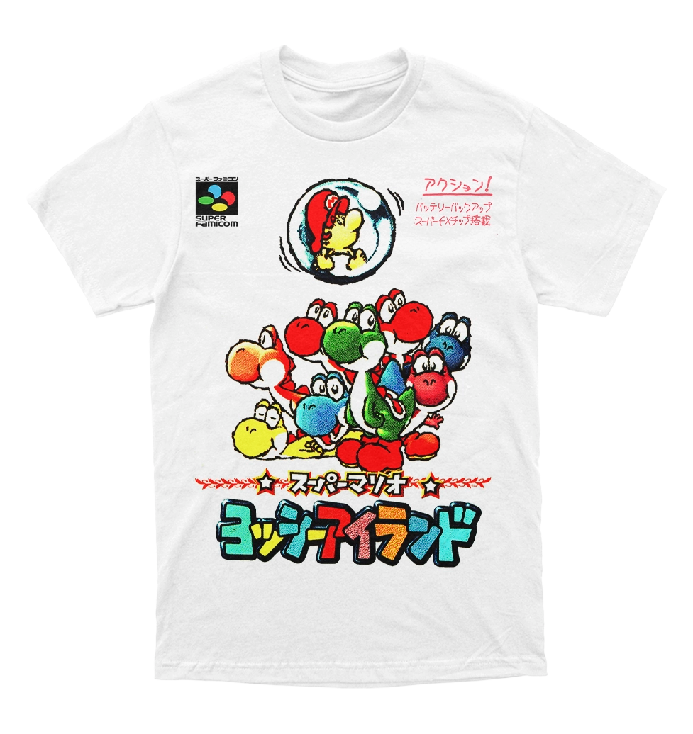 Polera Super Mario Bros - Yoshi Island