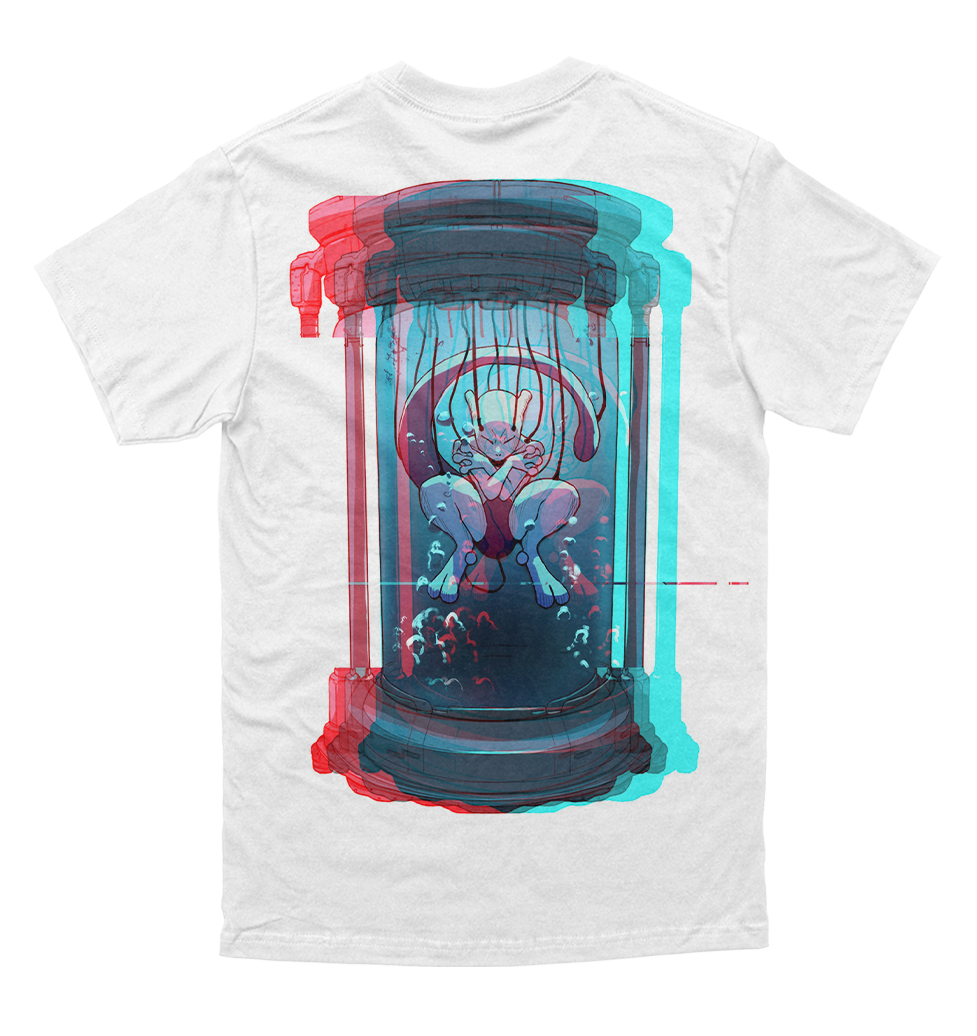 Polera Pokemon - MewTwo - 3D
