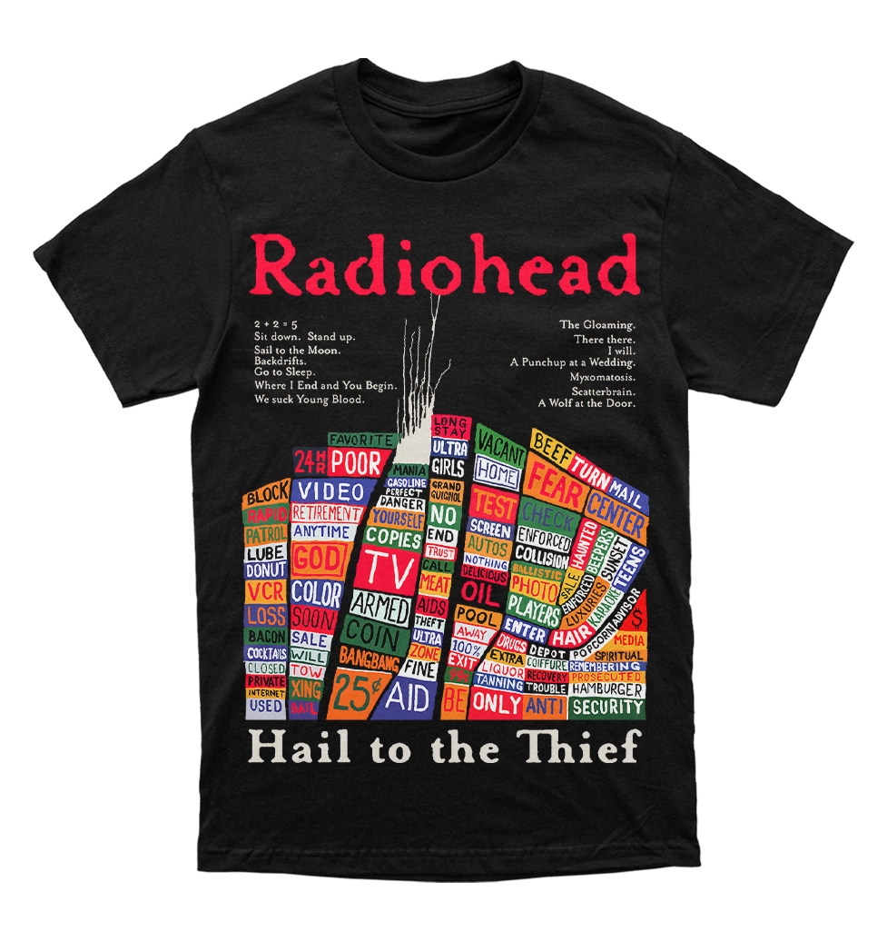 Polera RadioHead (Hail To the Thief)