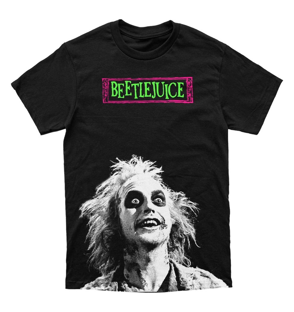Polera Beetlejuice - Beetlejuice Cara