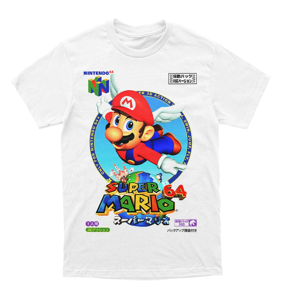 Polera Super Mario Bros - Super Mario 64