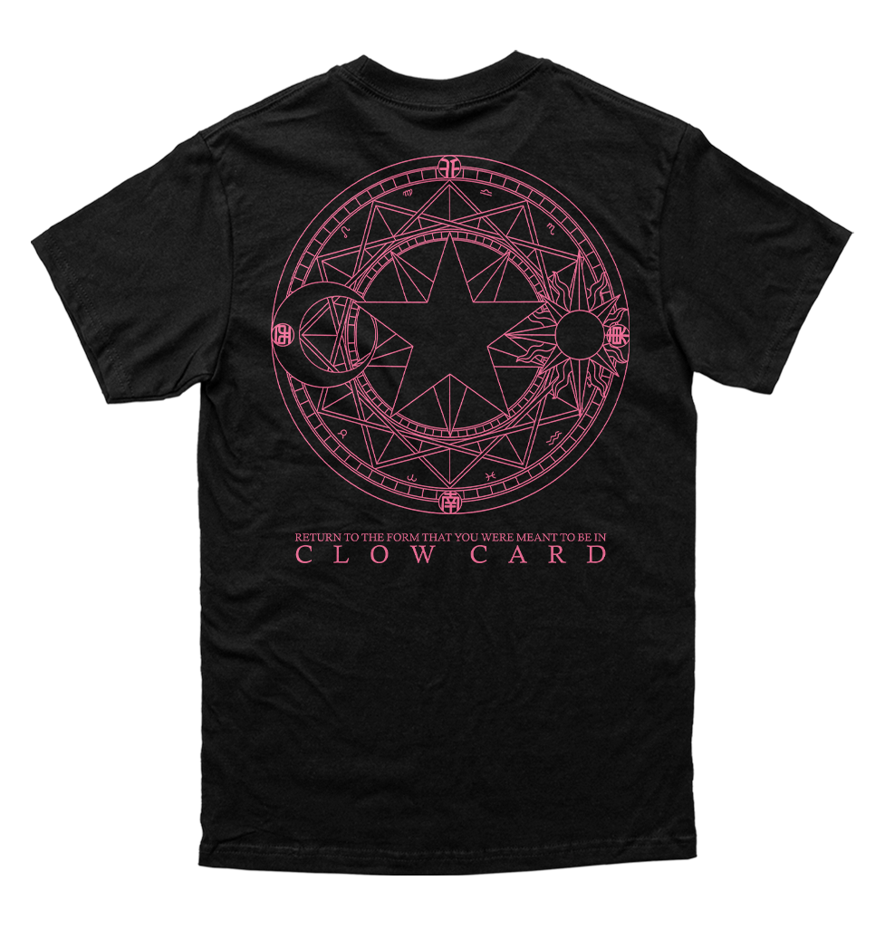 Polera Sakura Card Captor - Circulo magico