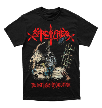 Polera Sarcofago - The Lost Tapes of Cogumelo