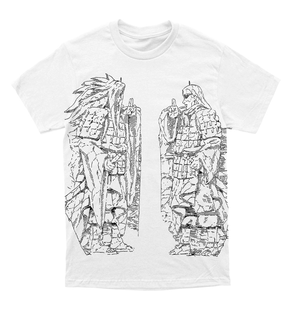 Polera Naruto - Valle del Fin - Estatuas