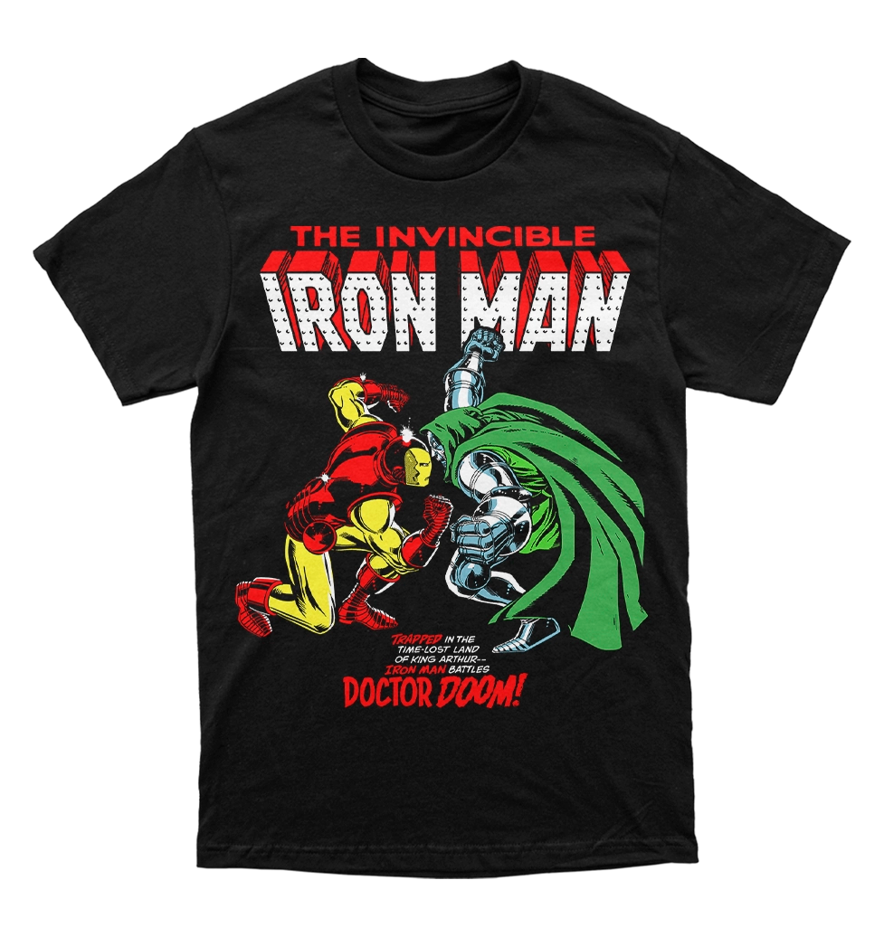 Polera The Invencible Iron Man #150 - Iron Man vs Doctor Doom