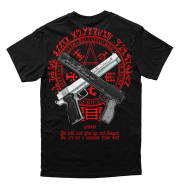 Polera Hellsing - Pistolas Allucard