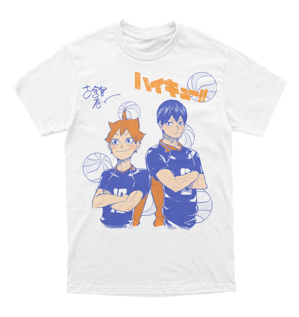 Polera Haikyuu - Hinata y Kageyama