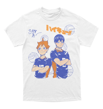 Polera Haikyuu - Hinata y Kageyama