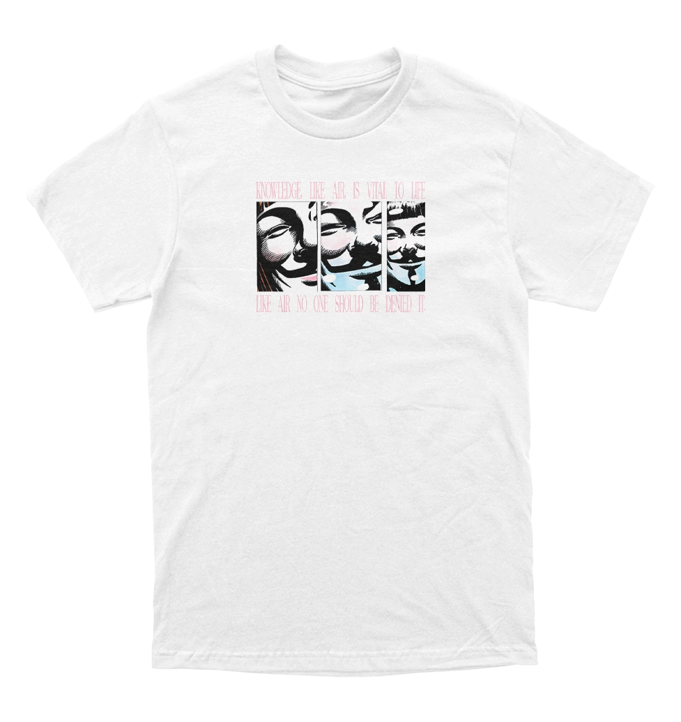 Polera V for Vendetta (Knowledge)