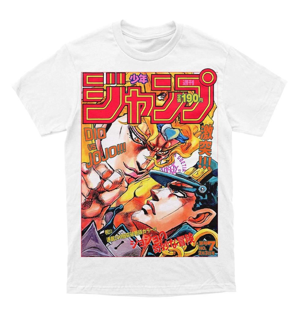 Polera Shonen Jump - Jojo's Bizarre Adventure - Dio vs Jotaro