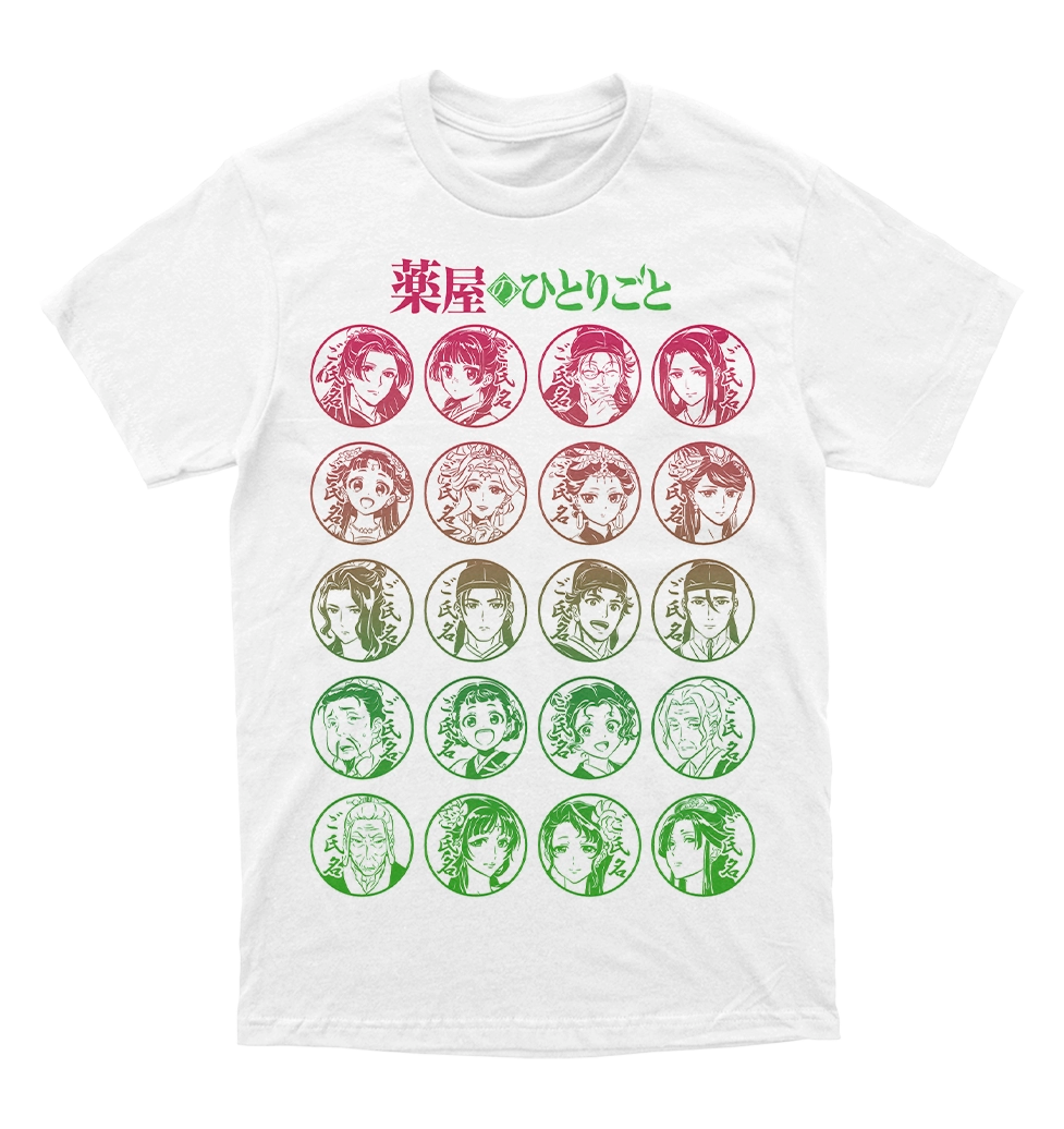 Polera Kusuriya no Hitorigoto - Personajes