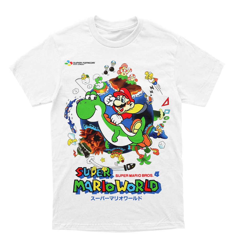 Polera Super Mario World