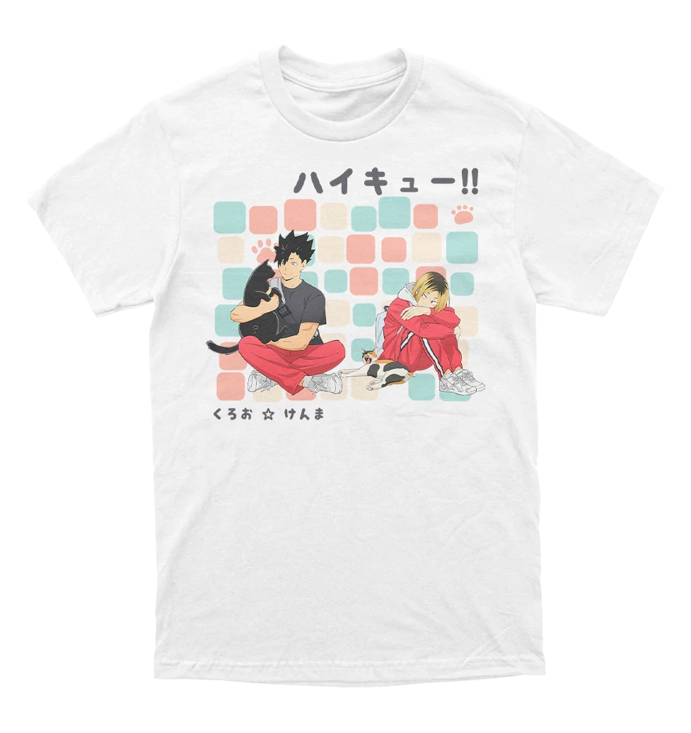 Polera Haikyuu - Kenma y Kuroo