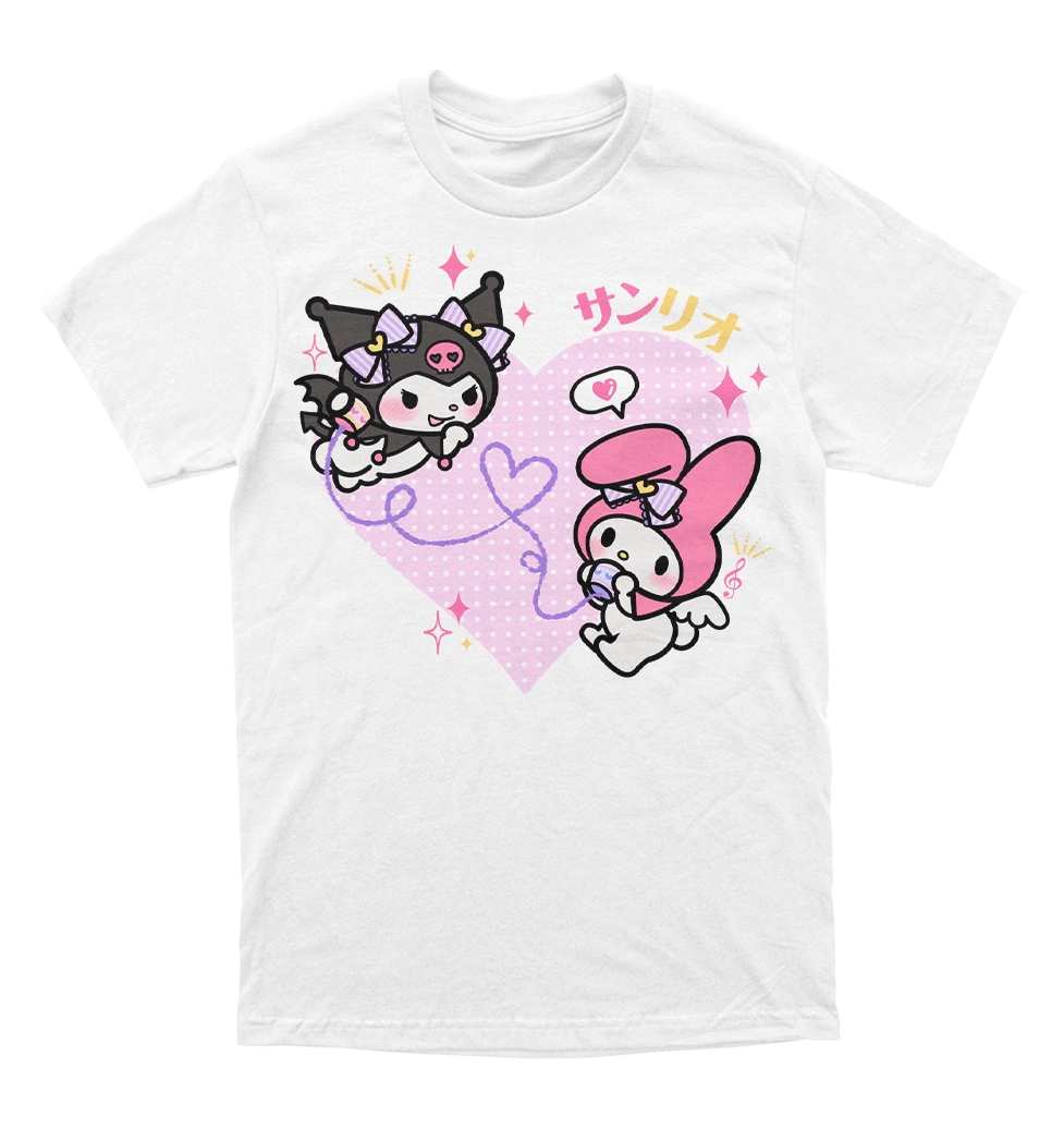 Polera Sanrio - Kuromi y My Melody