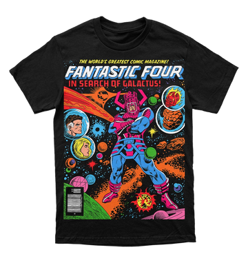 Polera Fantastic Four (1961) #210 - Galactus vs 4 Fantasticos