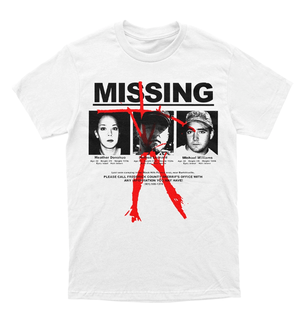 Polera The Blair Witch Project - Missing Poster