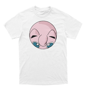 Polera Pokemon - Jigglypuff visto desde arriba