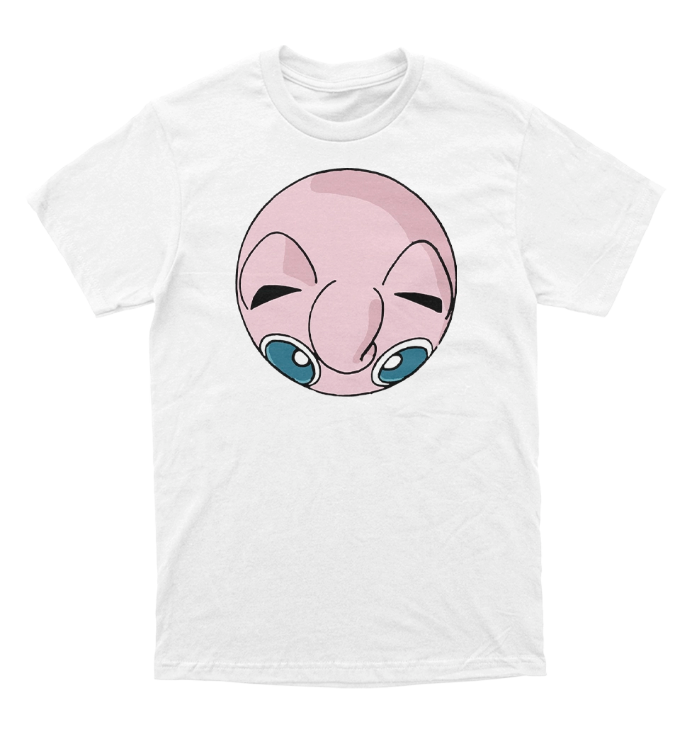 Polera Pokemon - Jigglypuff visto desde arriba