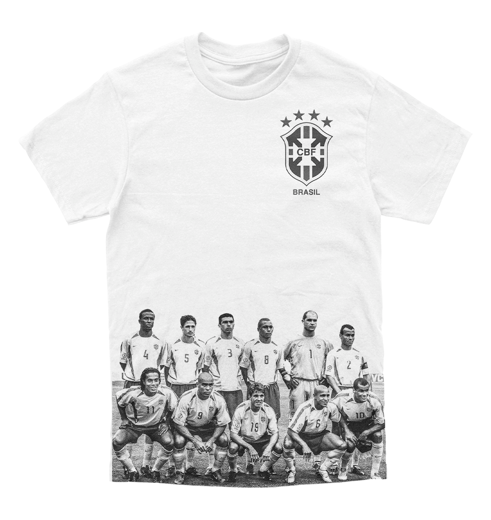 Polera Futbol - Brasil 2002
