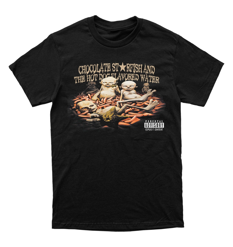 Polera Limp Bizkit - chocolate starfish and the hotdog flavored water