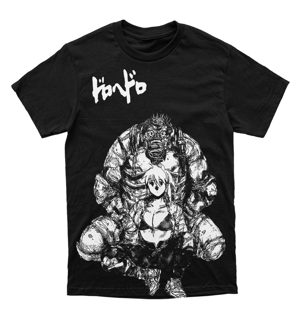 Polera Dorohedoro - Nikaido & Kaiman Sketch