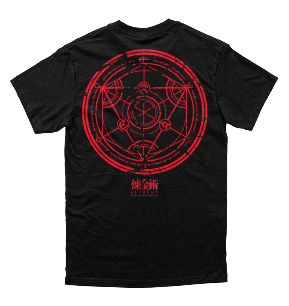 Polera Full Metal Alchemist - Círculo de Transmutación