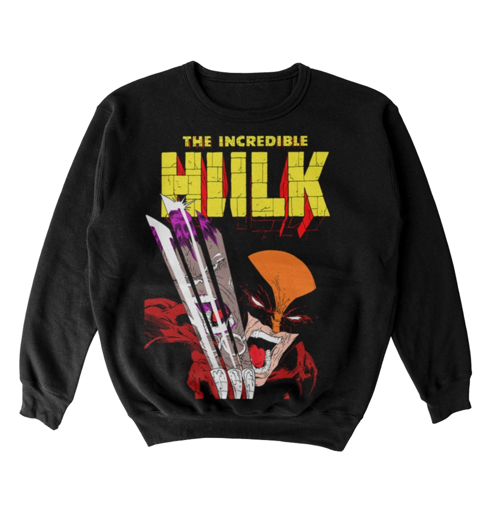 Poleron Incredible Hulk #340 - Wolverine vs Hulk