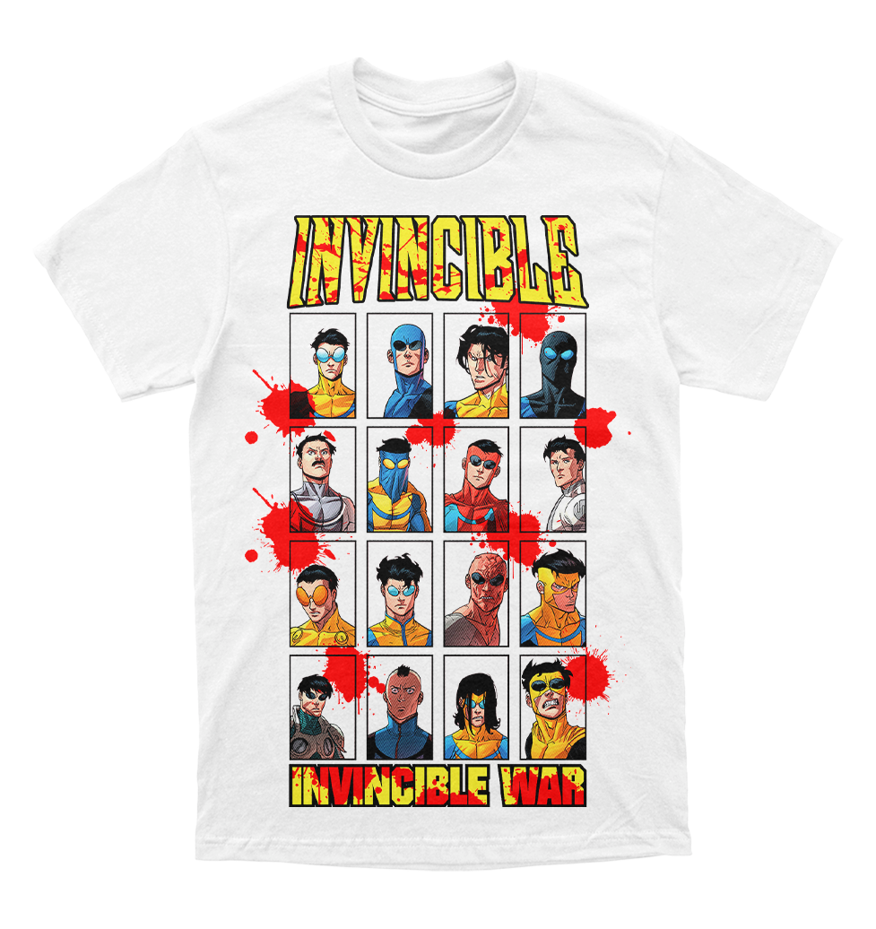 Polera Invencible - Invincible Wars