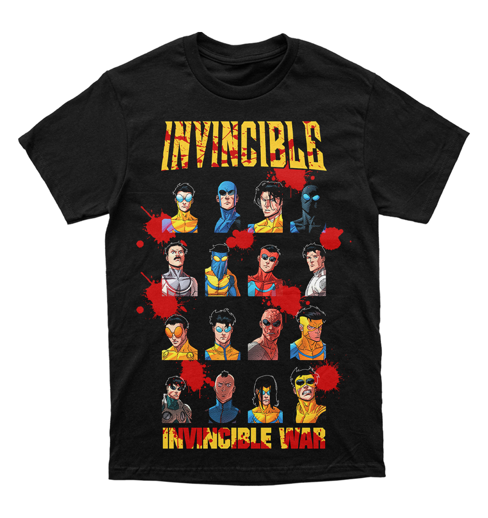 Polera Invencible - Invincible Wars