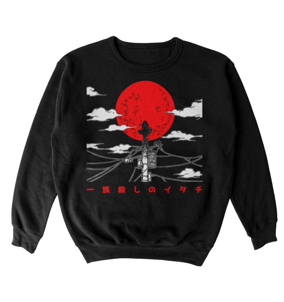 Poleron Naruto - Itachi Uchiha - Blood Moon