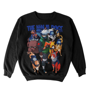 Poleron Naruto - Kakashi Hatake - Ninja Dogs