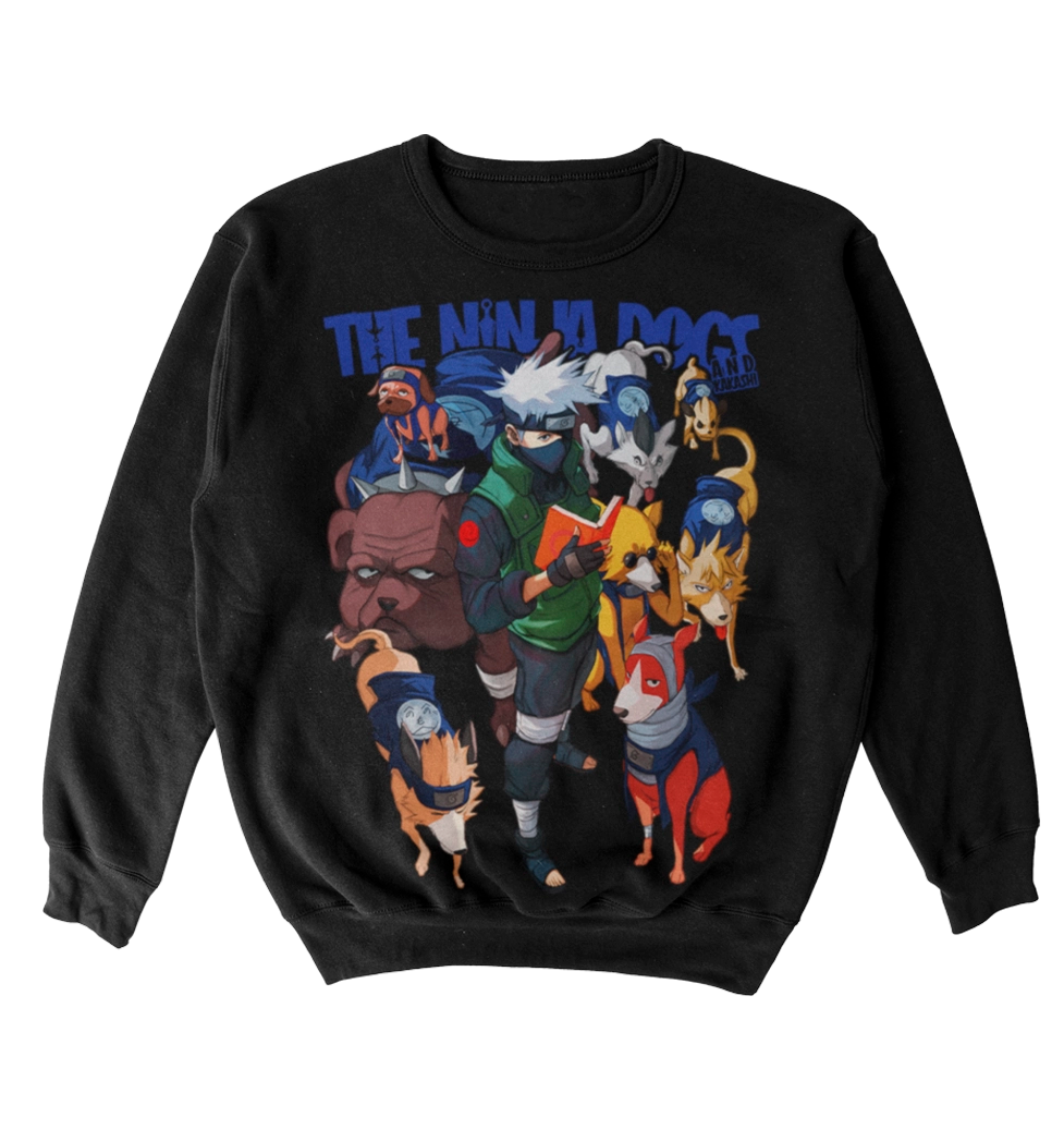 Poleron Naruto - Kakashi Hatake - Ninja Dogs