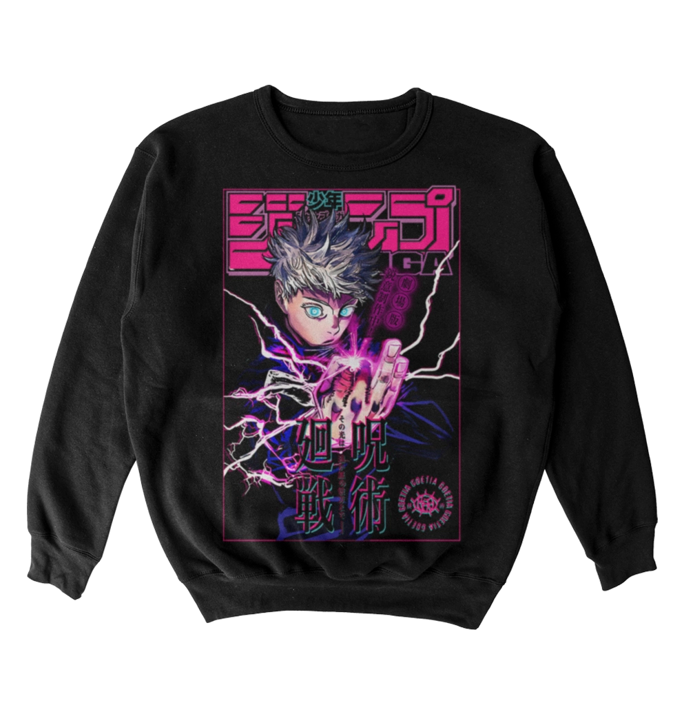 Poleron Jujutsu Kaisen - Satoru Gojo - Portada