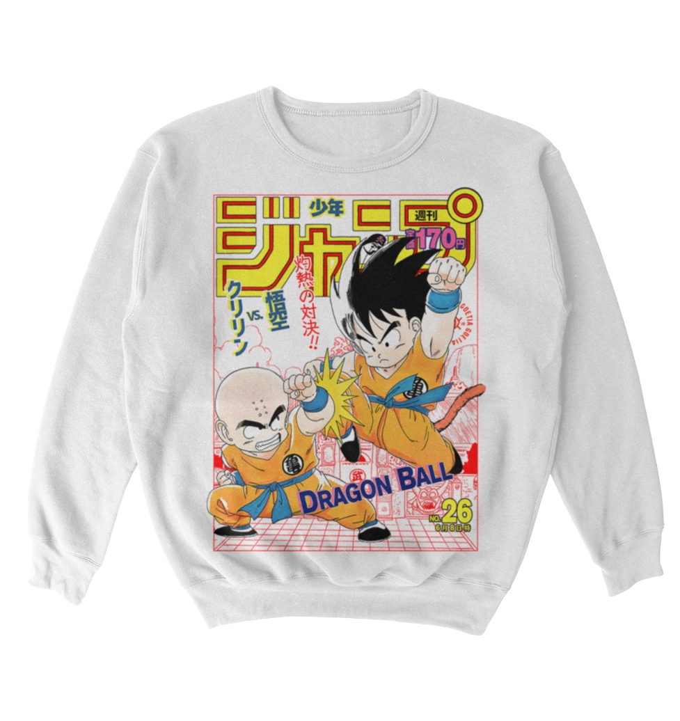 Poleron Shonen Jump - Dragon Ball - Goku vs Krillin