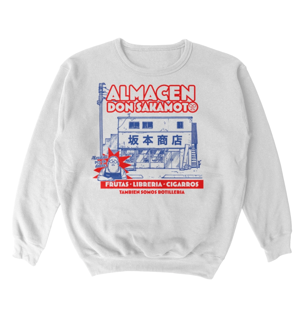 Poleron Sakamoto Days - Sakamoto Store - Almacén Don Sakamoto