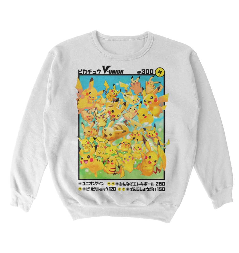 Poleron Pokemon - TCG - Pikachu - V-Union