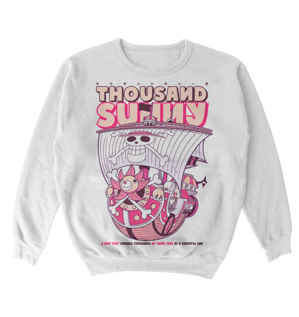 Poleron One Piece - Thousand Sunny